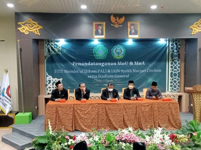 Gelar Stadium General Sekaligus Penandatanganan MoU dan MoA bersama IAIN Syekh Nurjati Cirebon